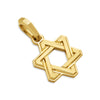 David Yurman Deco Star of David Pendant in 18K Yellow Gold, 24mm