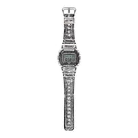 Casio G-Shock Digital DW5600JV-7 Joshua Vides Cartoon Art White Watch