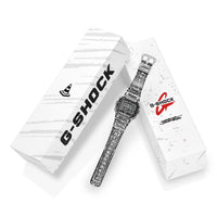 Casio G-Shock Digital DW5600JV-7 Joshua Vides Cartoon Art White Watch