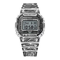 Casio G-Shock Digital DW5600JV-7 Joshua Vides Cartoon Art White Watch