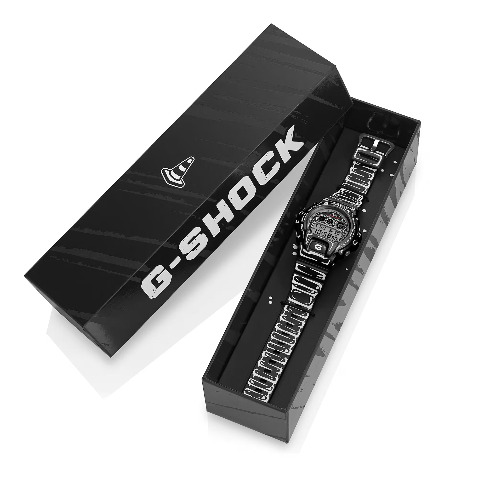 Casio G-Shock Digital Black Cartoon Art 6900  DW6900JV-1 Joshua Vides
