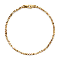 DY Gents Box Chain Bracelet in 18K Yellow Gold, 2.7mm img2