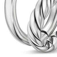 DY Mercer® Two Row Ring in Sterling Silver, 8mm Image 2