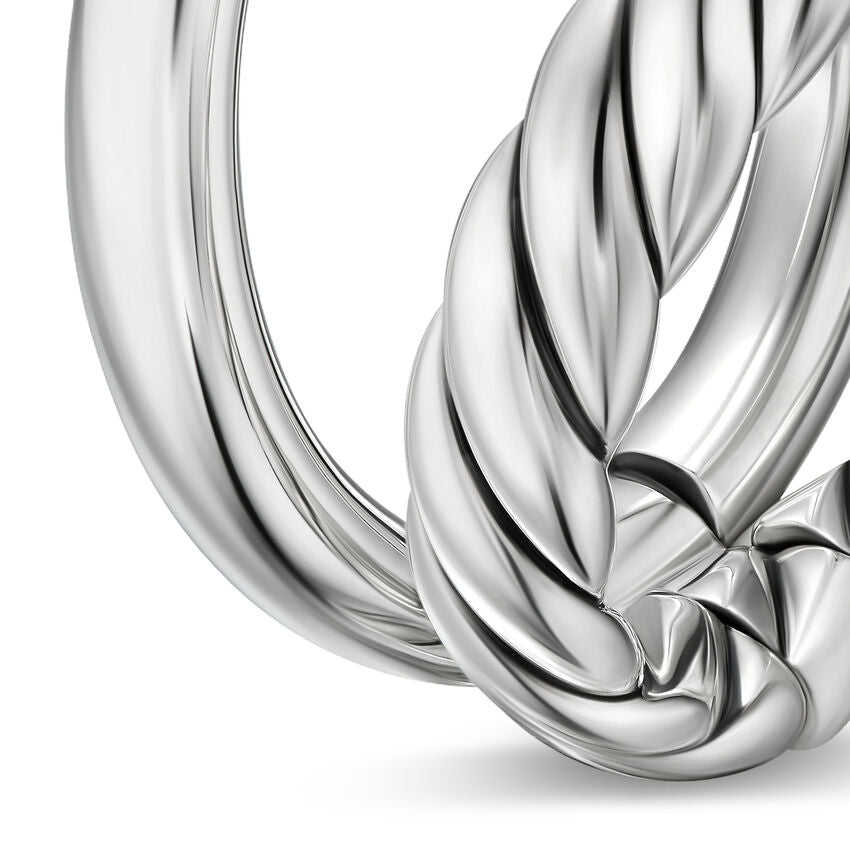 DY Mercer® Two Row Ring in Sterling Silver, 8mm Image 2