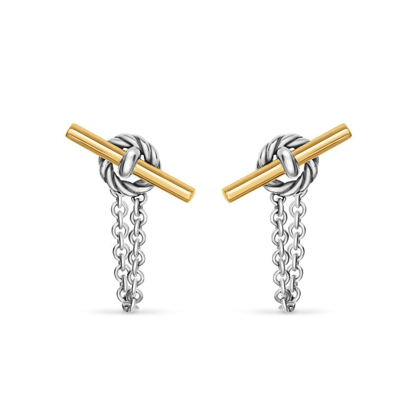 David Yurman Mercer® Collection Petite Toggle Chain Stud Earrings img1