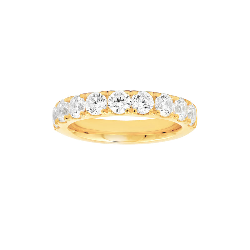 Diamond Wedding Bands  -  Women' with a Comfort Fit Band
