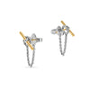 David Yurman Mercer® Collection Petite Toggle Chain Stud Earrings