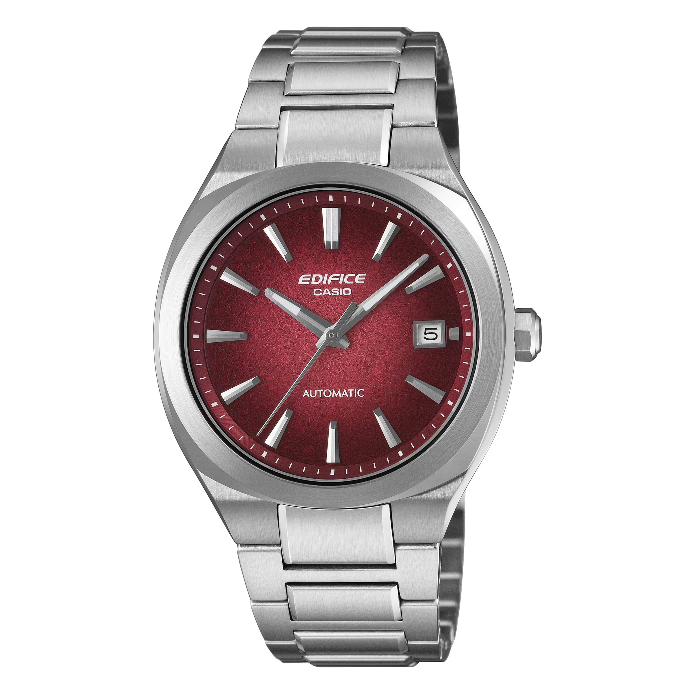 Casio Edifice electroformed Red Textured Dial Watch - NAGI
