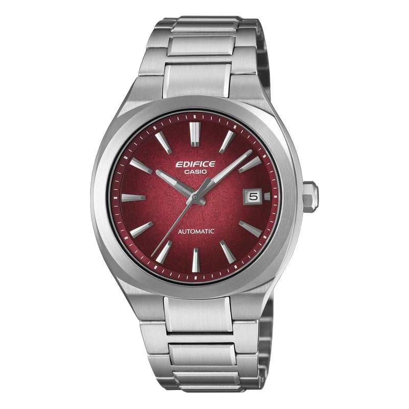 Casio Edifice electroformed Red Textured Dial Watch - NAGI