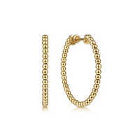 Gabriel & Co. 14K Yellow Gold Medium Hoop Earrings