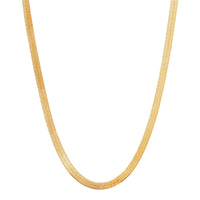 14K Yellow Gold 3MM Herringbone Chain