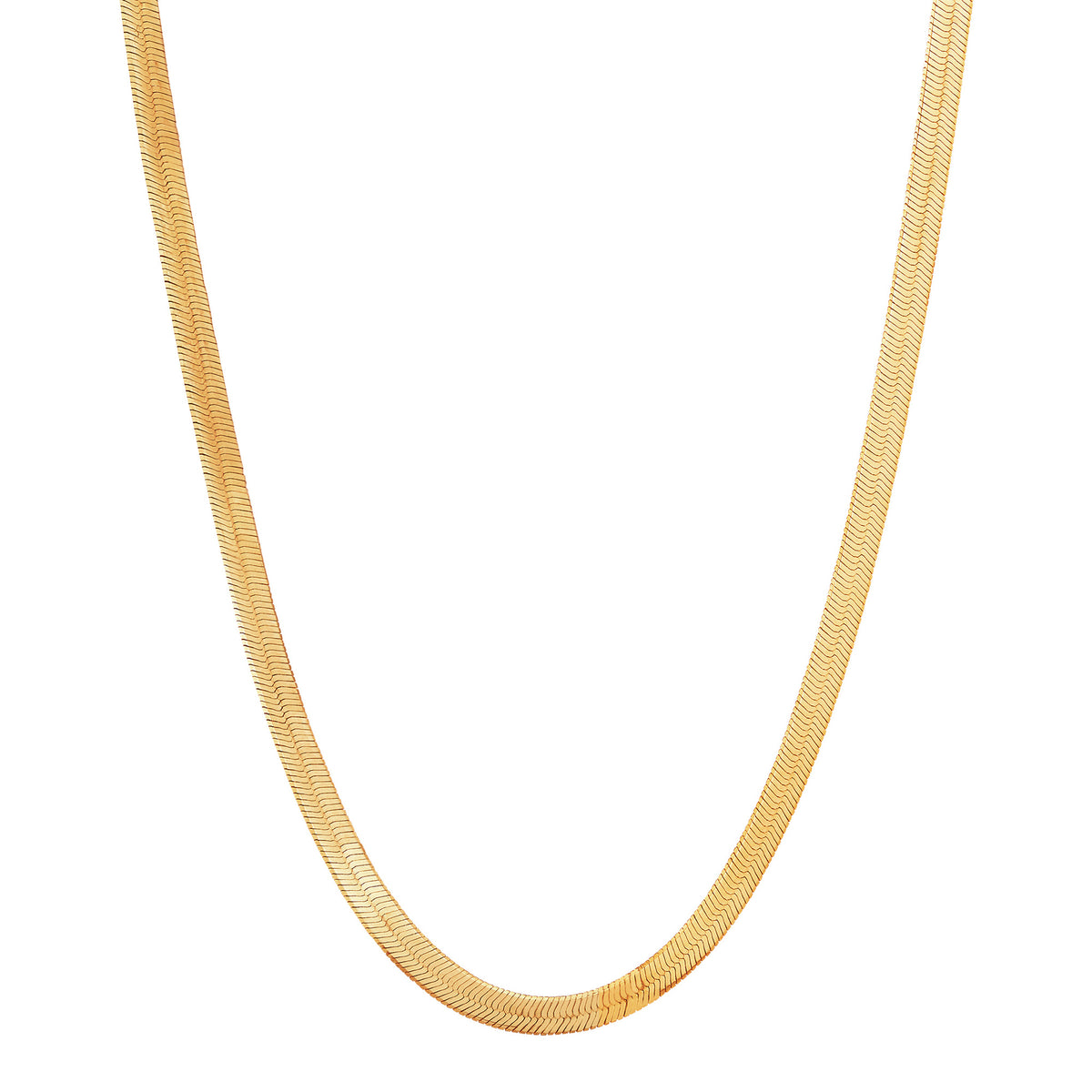 14K Yellow Gold 3MM Herringbone Chain