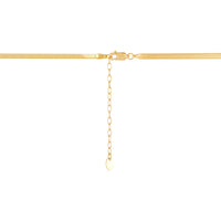 14K Yellow Gold 3MM Herringbone Chain