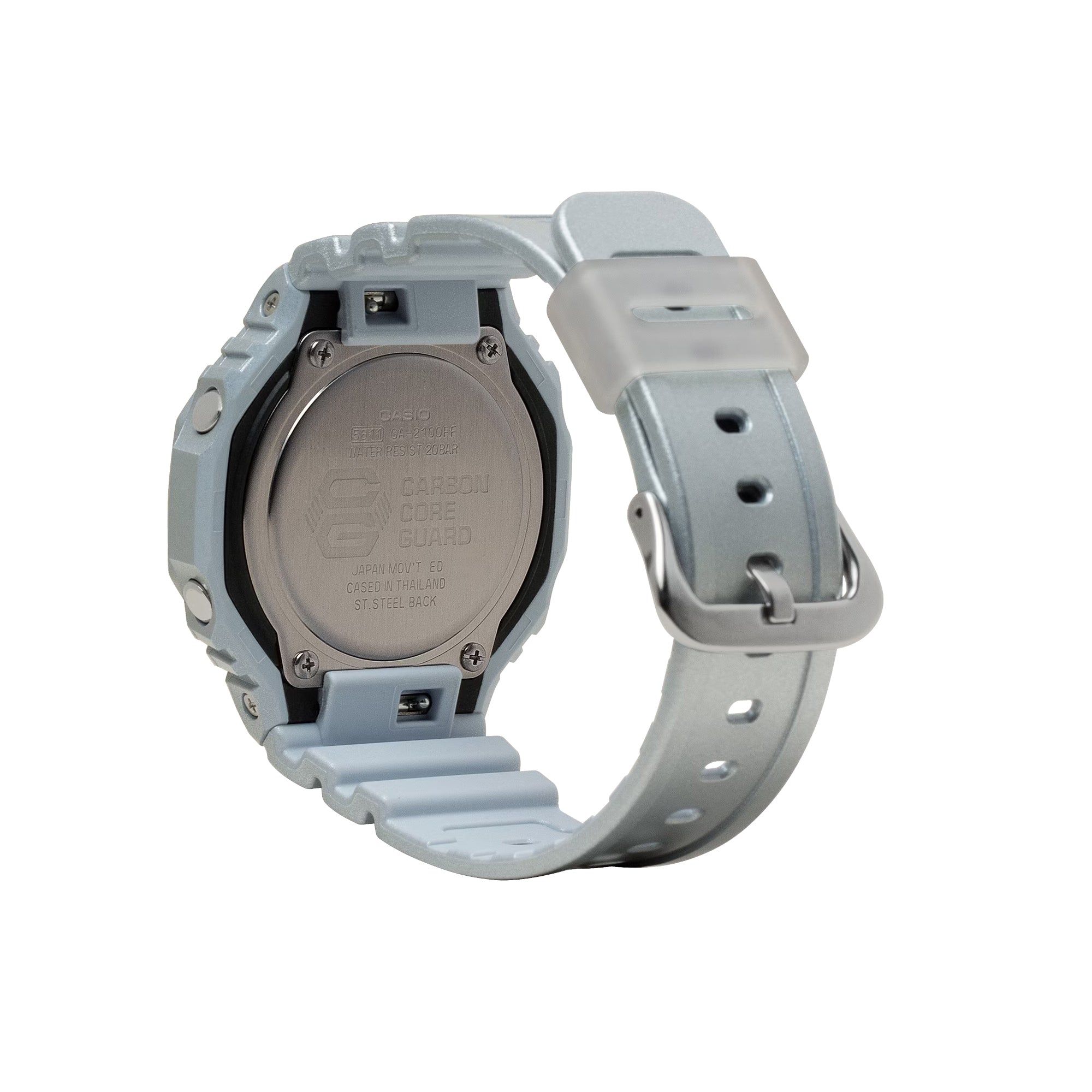 Casio G-Shock Forgotten – Watch Silver Future NAGI Metallic GA2100FF- CasiOak