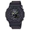 Casio G-Shock Black Natural Textile Solar Bluetooth CasiOak GAB2100CT-1A5 Watch