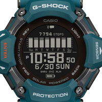 Casio G-Shock Move Blue Teal Heart Rate 6 Sensor Watch GBDH2000-2