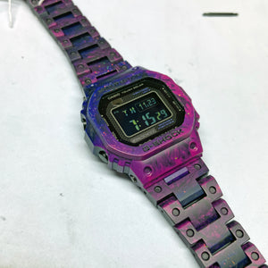 CASIO G-SHOCK GCWB5000UN-6 Purple 40th Anniversary Full Carbon Square Watch