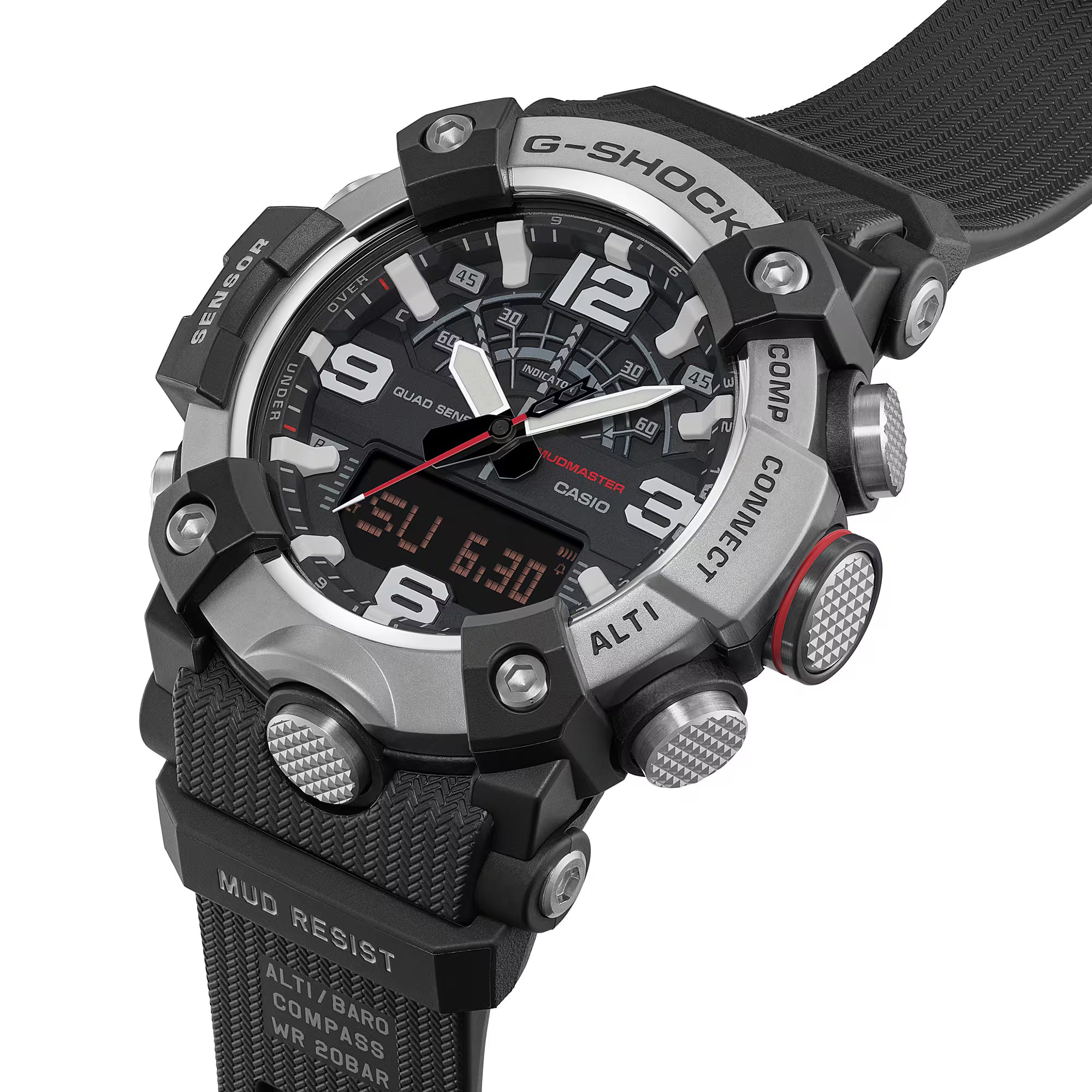 Casio G-Shock Mudmaster GGB100XM-1A Altimeter Compass Bluetooth Watch