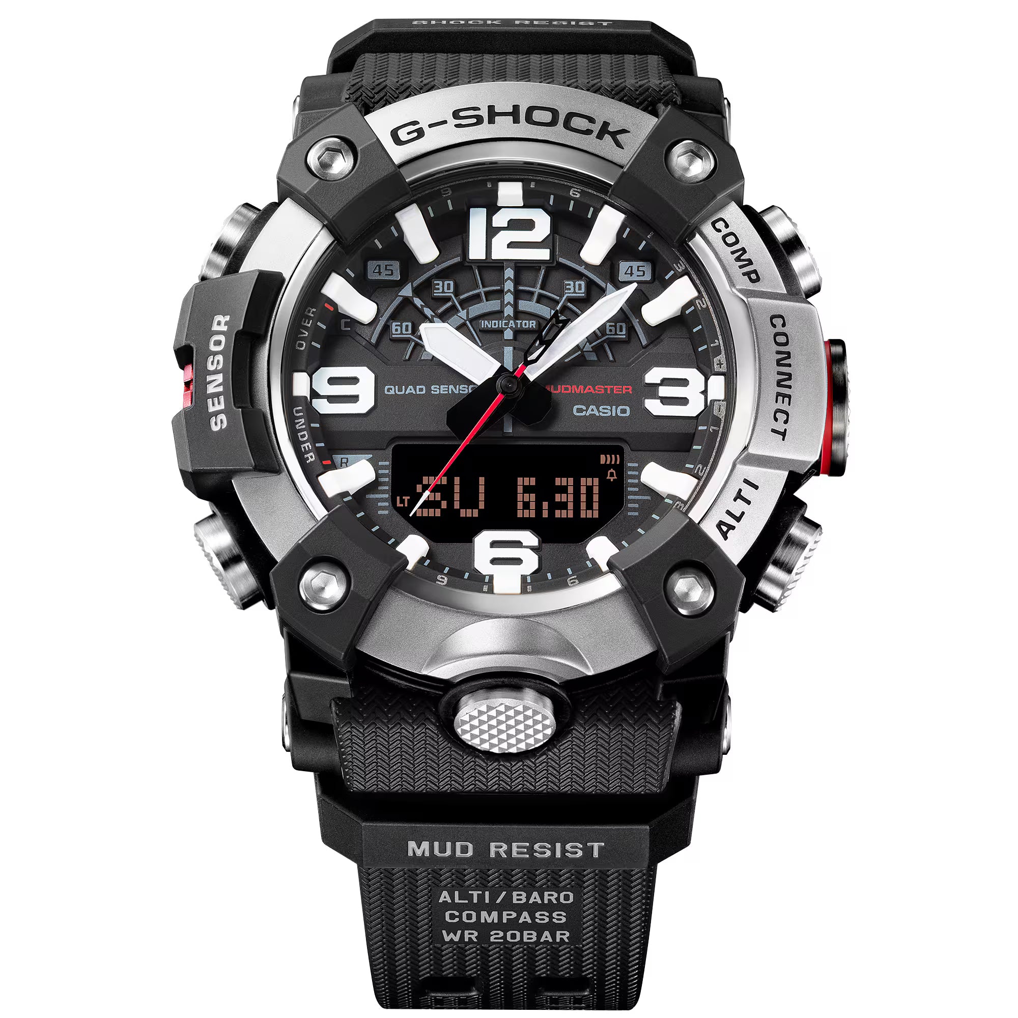 Casio G-Shock Mudmaster GGB100XM-1A Altimeter Compass Bluetooth Watch