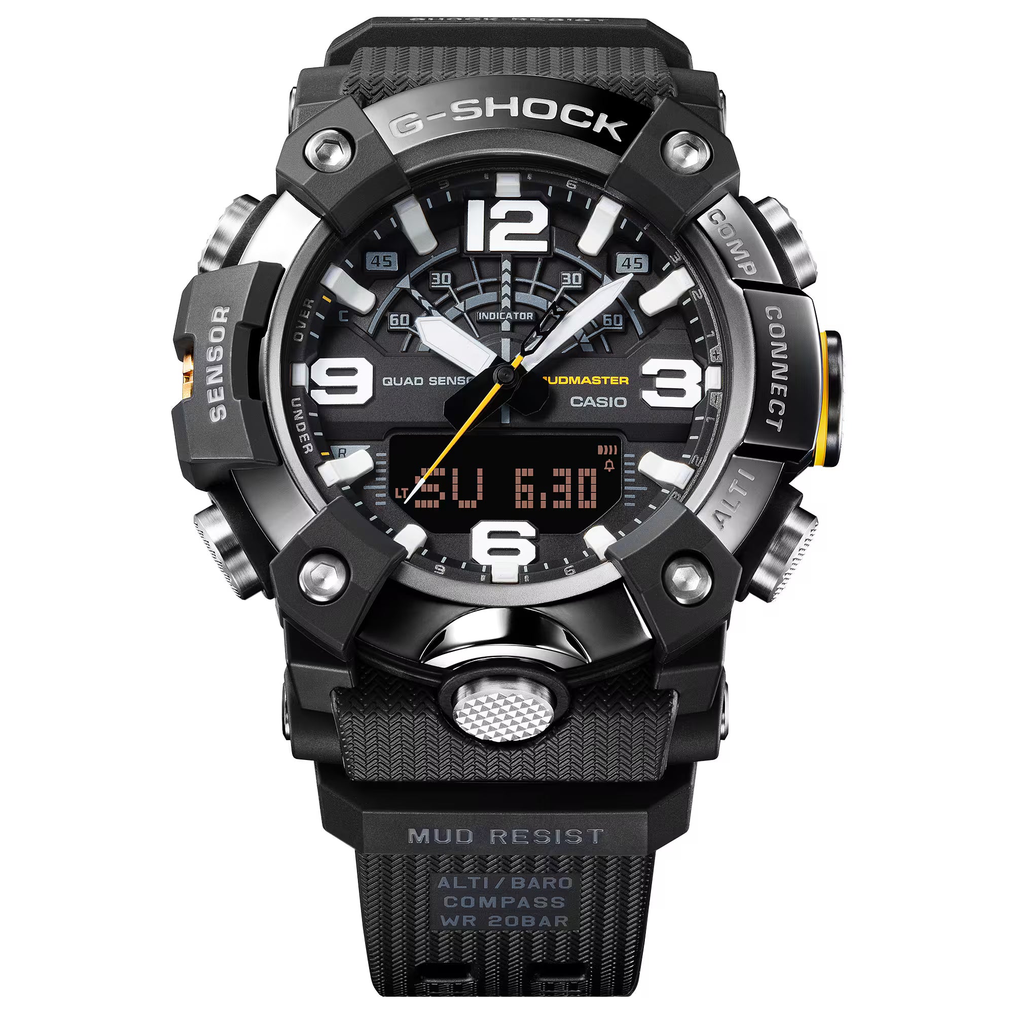 Casio G-Shock Mudmaster Compass Altimeter Solar Watch GGB100XMB-1A