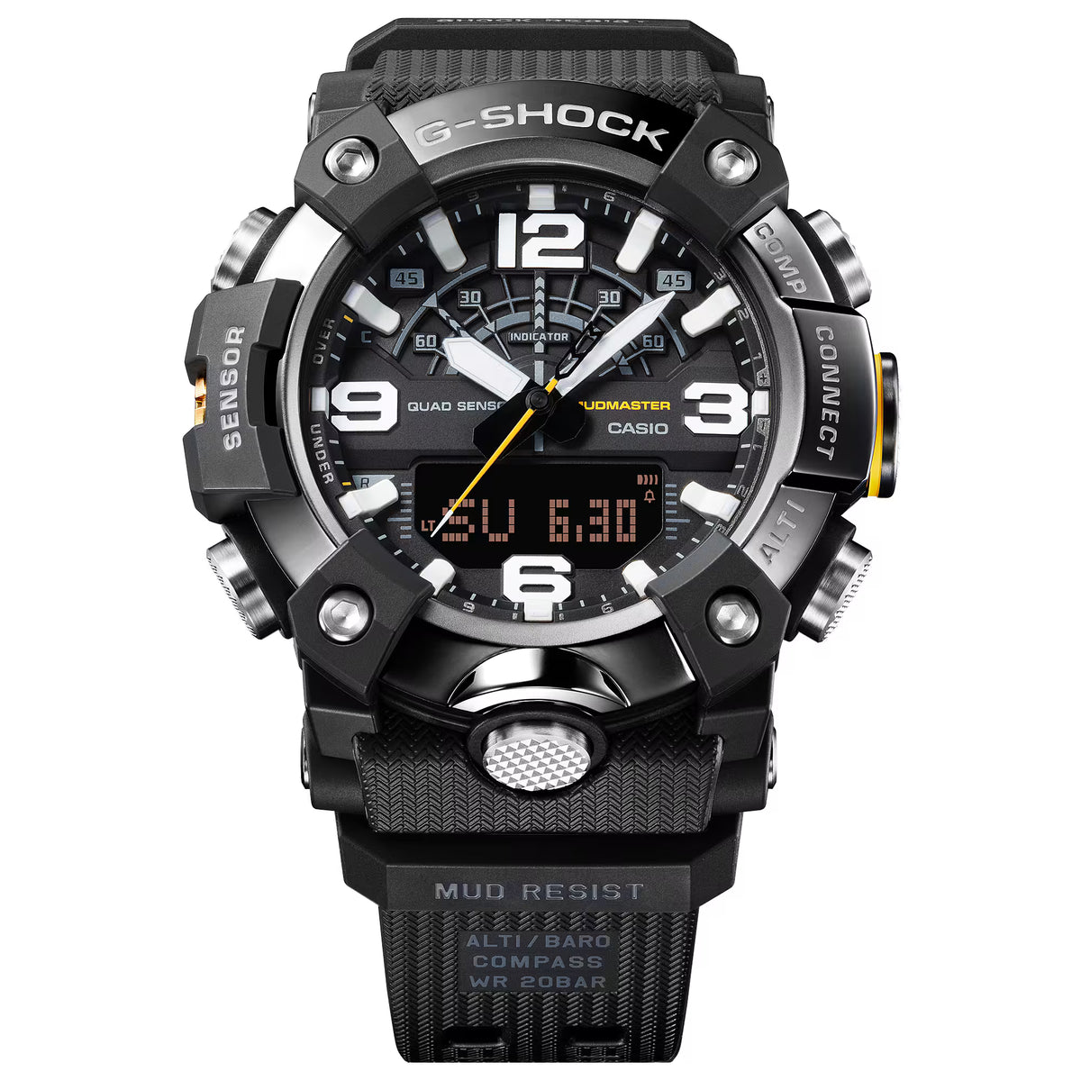 Casio G-Shock Mudmaster Compass Altimeter Solar Watch GGB100XMB-1A