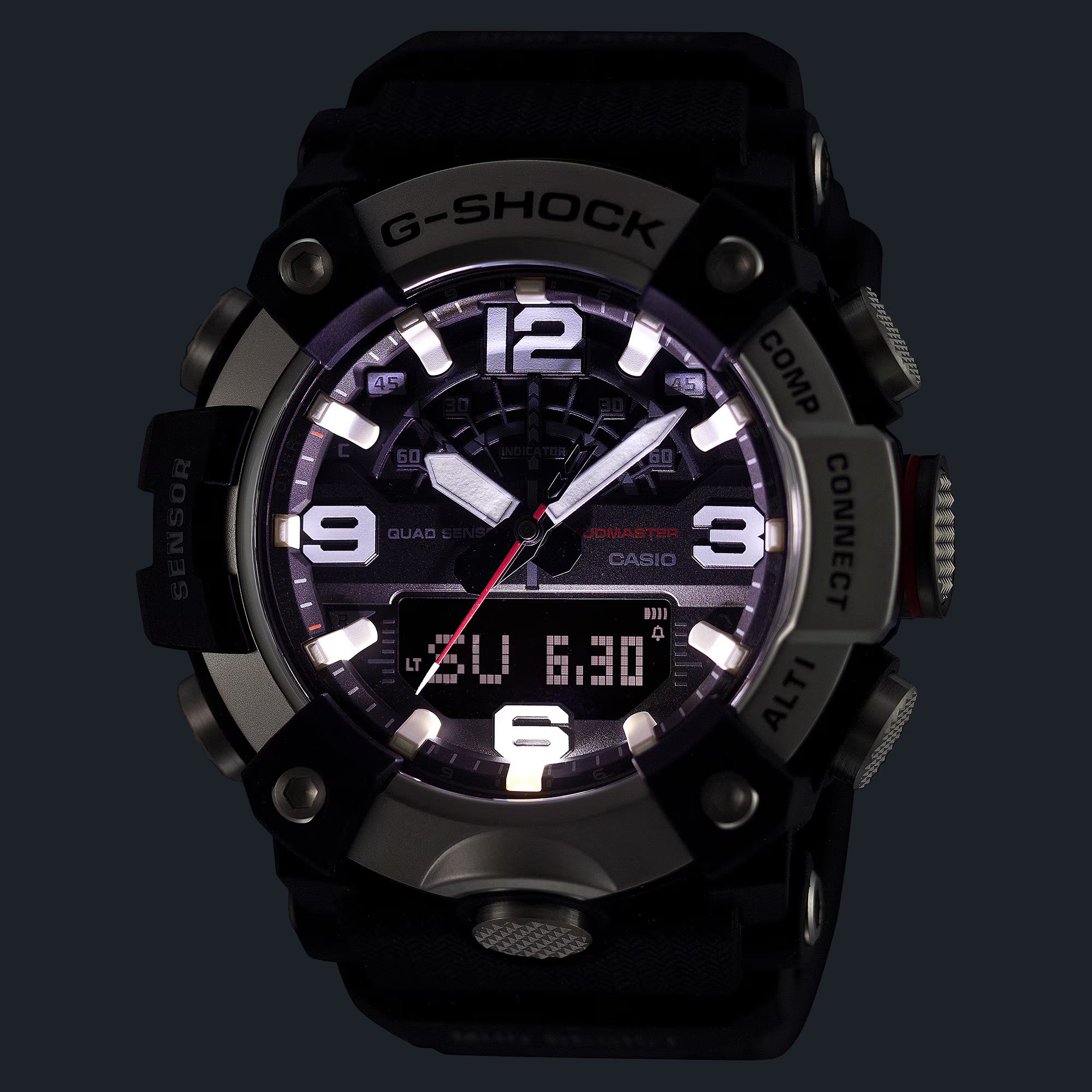Casio G-Shock Mudmaster Compass Altimeter Solar Watch GGB100XMB-1A
