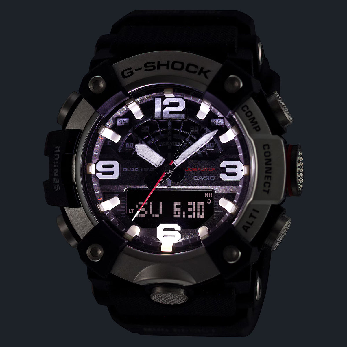 Casio G-Shock Mudmaster Compass Altimeter Solar Watch GGB100XMB-1A