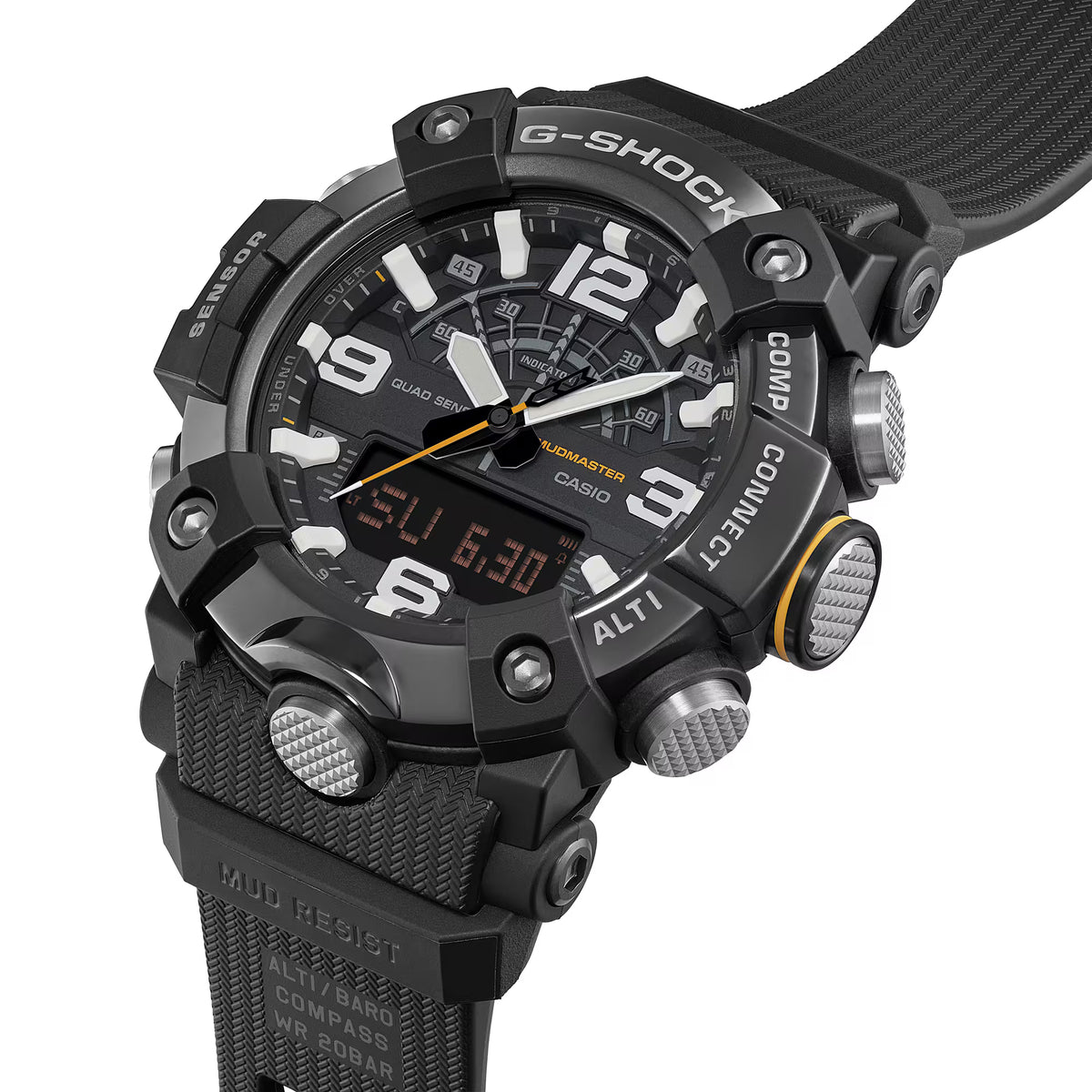 Casio G-Shock Mudmaster Compass Altimeter Solar Watch GGB100XMB-1A