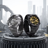 Casio G-Shock G-Steel Black Gold Watch GM110BD-1A9