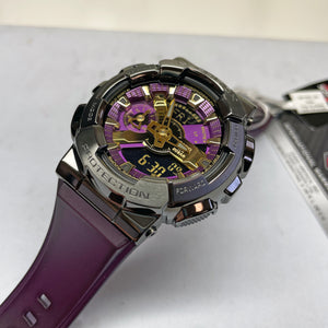 Casio G-Shock GM110CL-6A Classy Off-Road Purple Rainbow Metal Watch