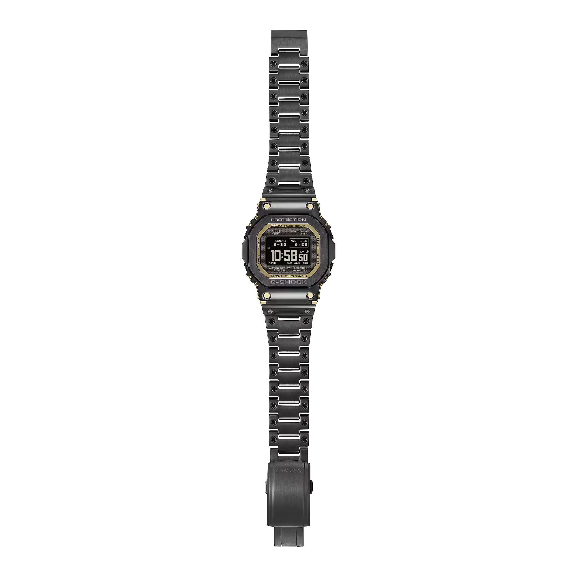 Casio G-Shock Black Gold Full Metal Square 2-Way MIP GMWBZ5000BD-1