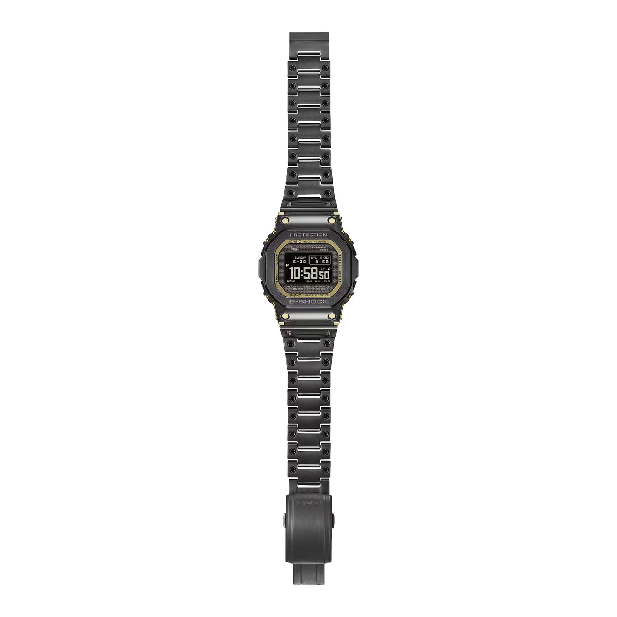 Casio G-Shock Black Gold Full Metal Square 2-Way MIP GMWBZ5000BD-1