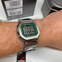 Casio G-Shock Full Metal Square Digital Green Watch GMWB5000D-3