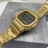CASIO G-SHOCK GMWB5000PG-9 Gold 40th Anniversary Recrystallized Steel Bluetooth Full Metal Solar Watch