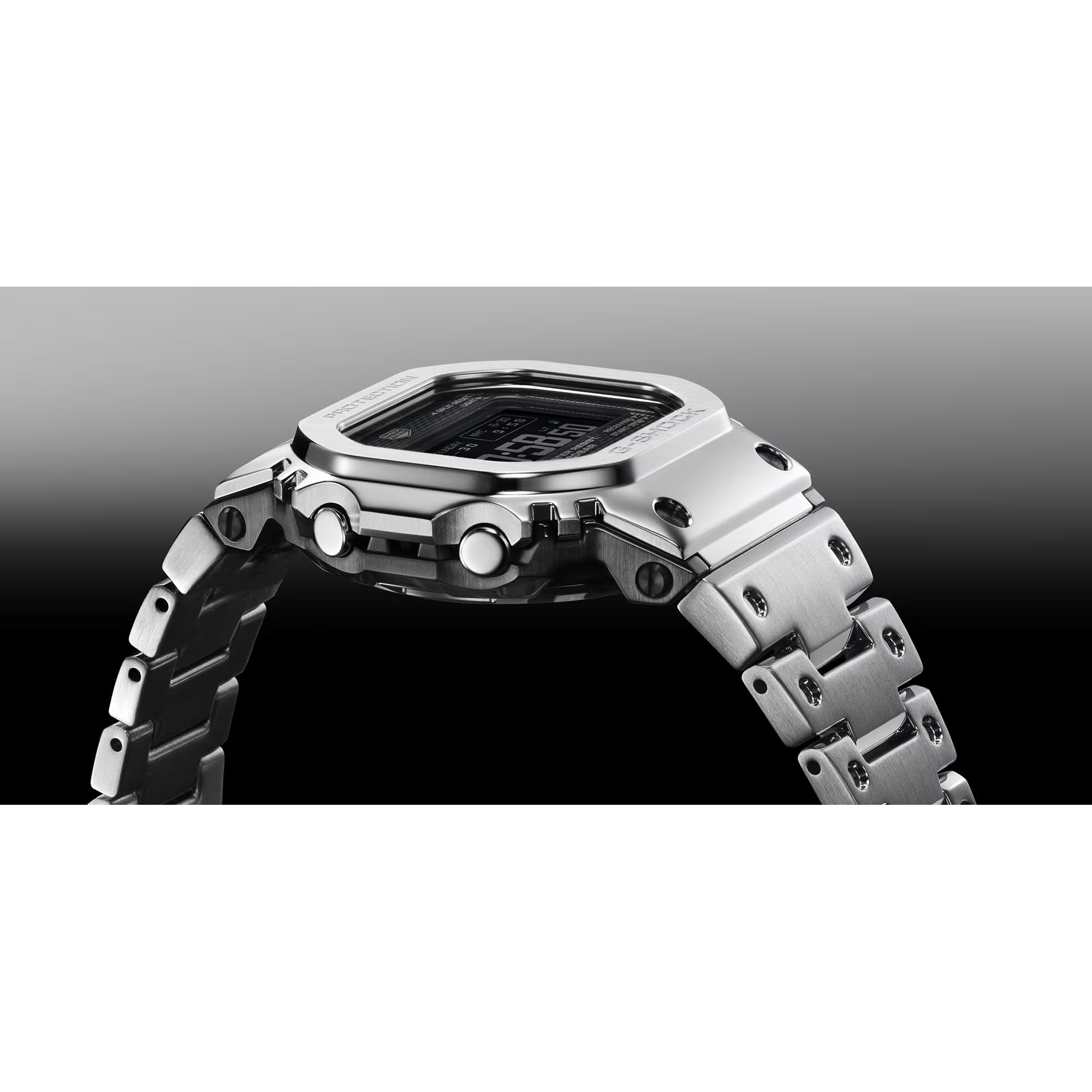 Casio G-Shock GMWBZ5000D-1 Steel Full Metal Square 2 Way MIP Digital Watch