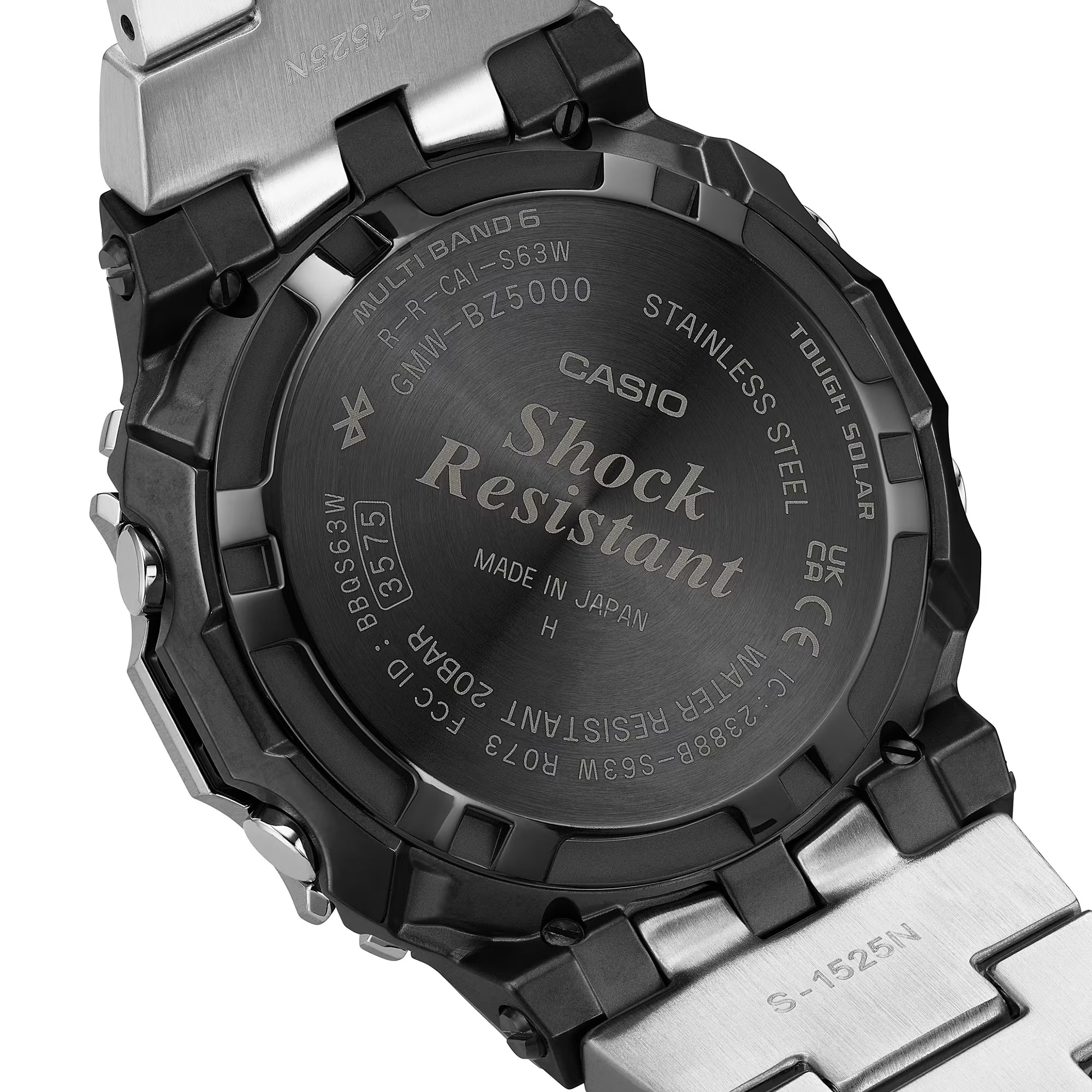 Casio G-Shock GMWBZ5000D-1 Steel Full Metal Square 2 Way MIP Digital Watch