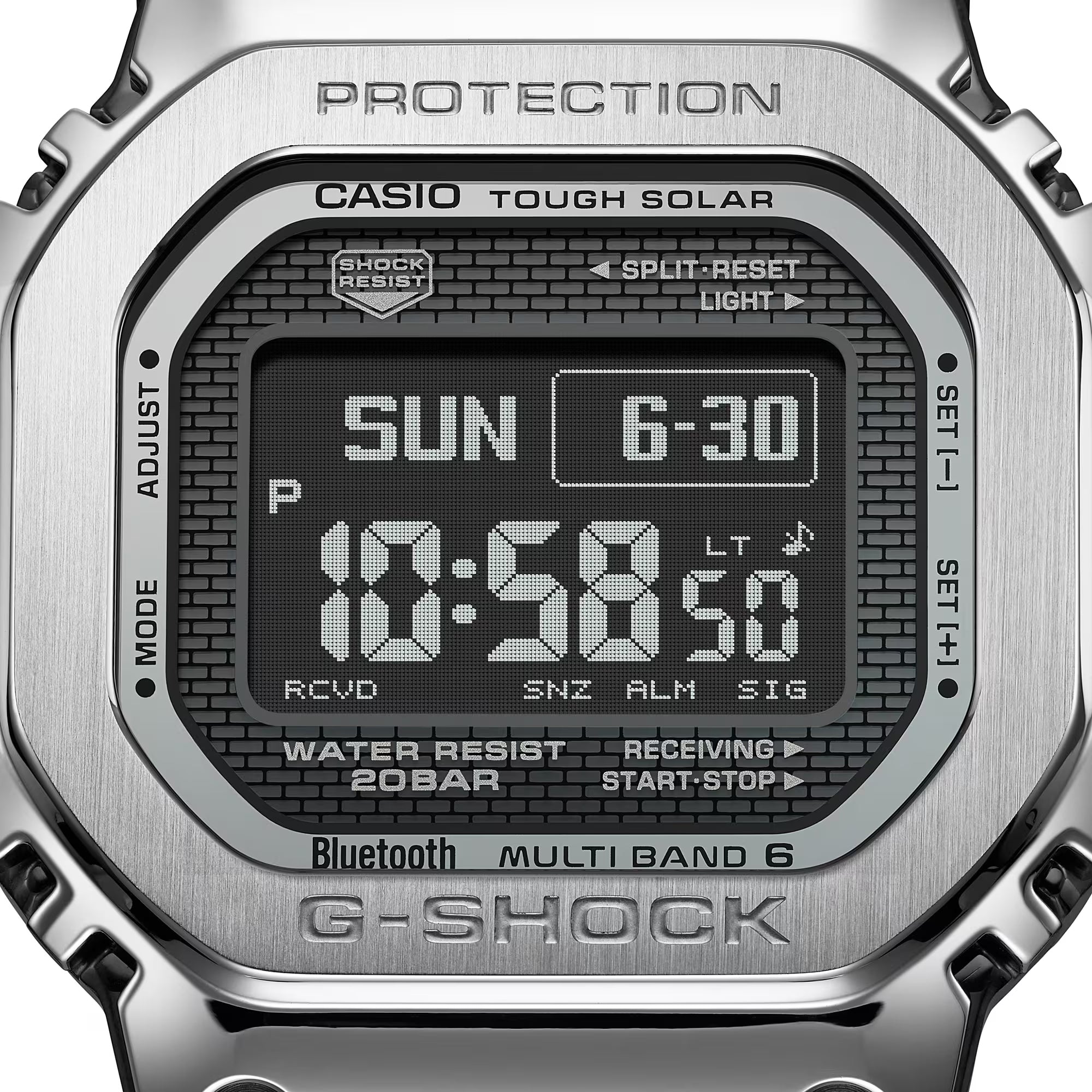 Casio G-Shock GMWBZ5000D-1 Steel Full Metal Square 2 Way MIP Digital Watch