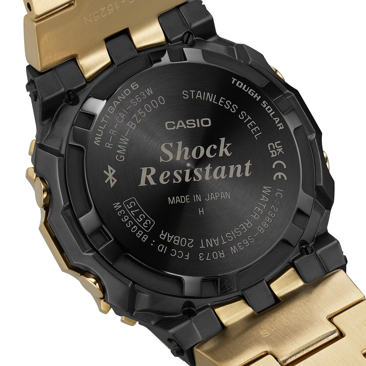 Casio G-Shock Gold Full Metal Square 2-Way MIP GMWBZ5000GD-9