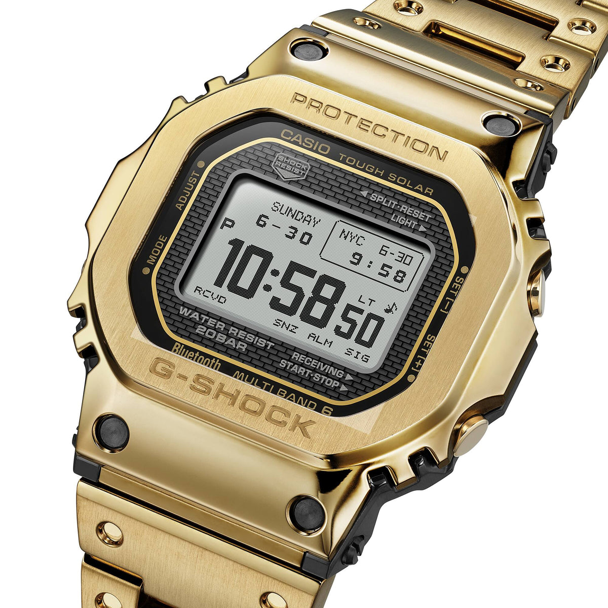 Casio G-Shock Gold Full Metal Square 2-Way MIP GMWBZ5000GD-9