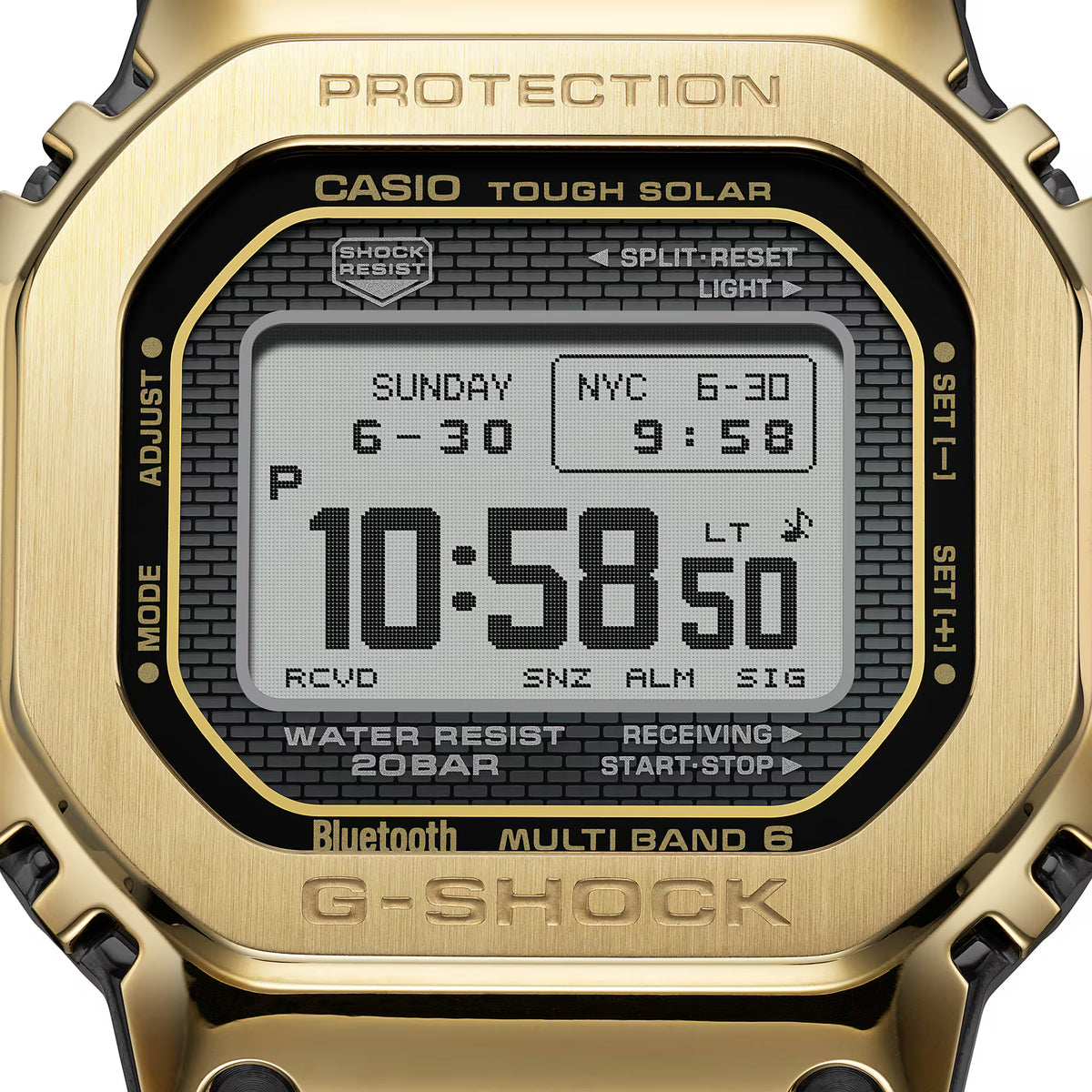 Casio G-Shock Gold Full Metal Square 2-Way MIP GMWBZ5000GD-9