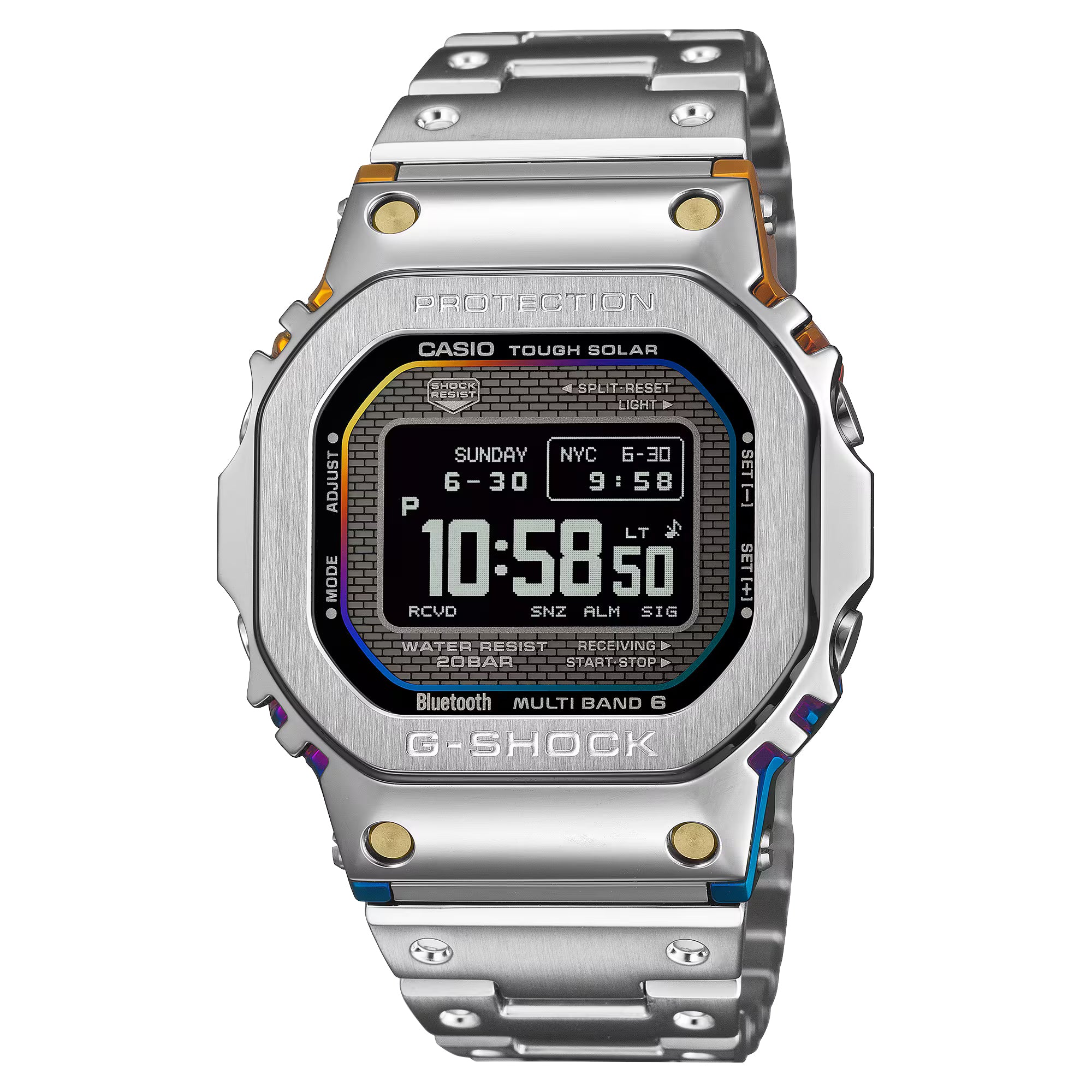 Casio G-Shock Raibow Gradient Metal 5000 MIP LCD GMWBZ5000RC-1