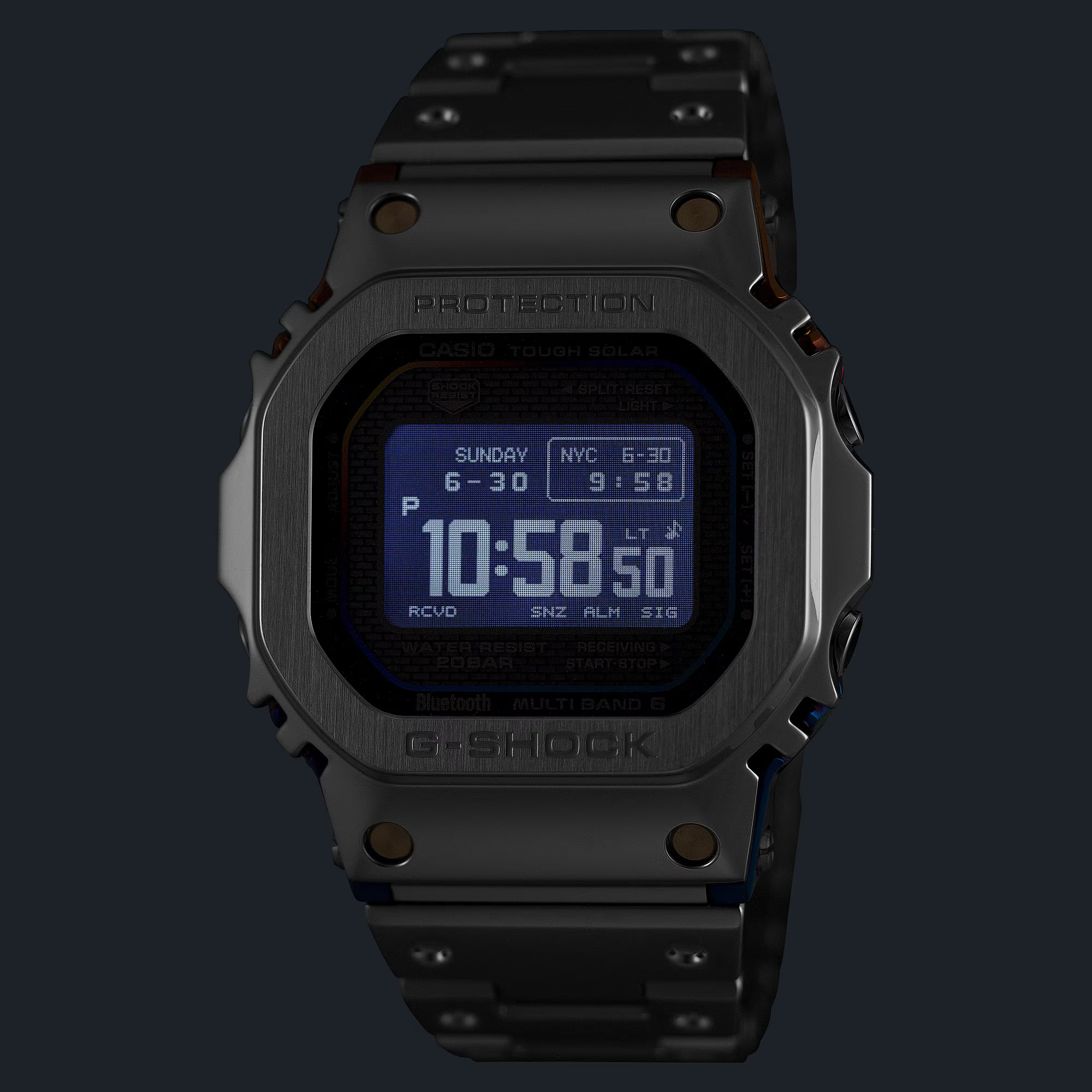 Casio G-Shock Raibow Gradient Metal 5000 MIP LCD GMWBZ5000RC-1