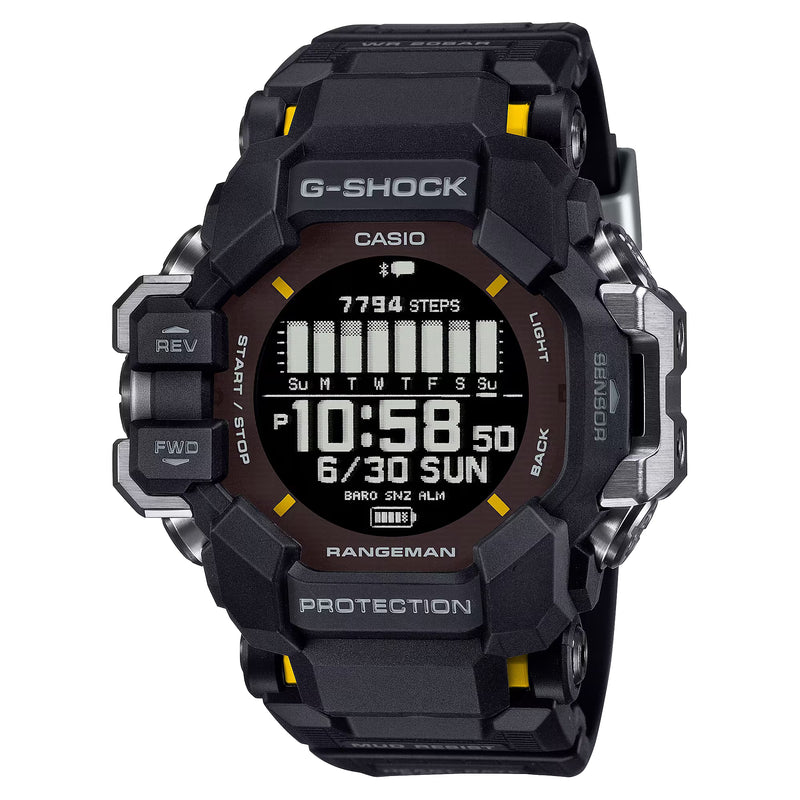 CASIO G-Shock GPS Rangeman Heart Rate Solar Watch GPRH1000-1