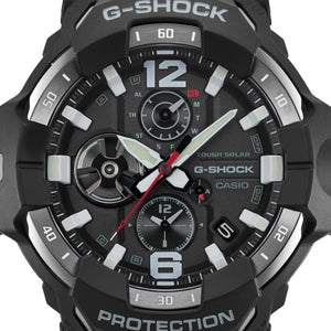 CASIO G-SHOCK GRB300-1A4 Gravity Master Black Solar Bluetooth Pilot Watch