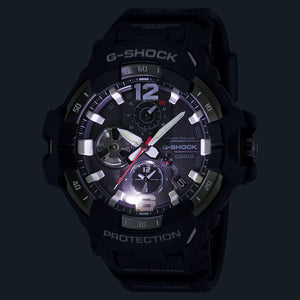 CASIO G-SHOCK GRB300-1A4 Gravity Master Black Solar Bluetooth Pilot Watch