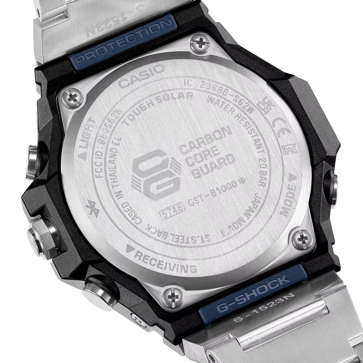 Casio G-Shock G Steel Blue Dial Bluetooth Watch GSTB1000D-2A