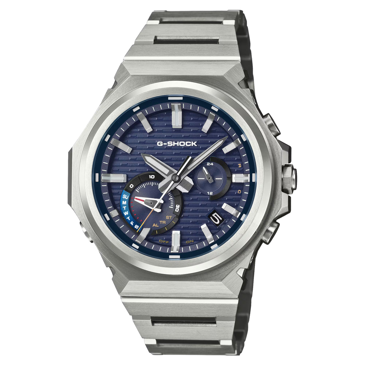 Casio G-Shock G Steel Blue Dial Bluetooth Watch GSTB1000D-2A