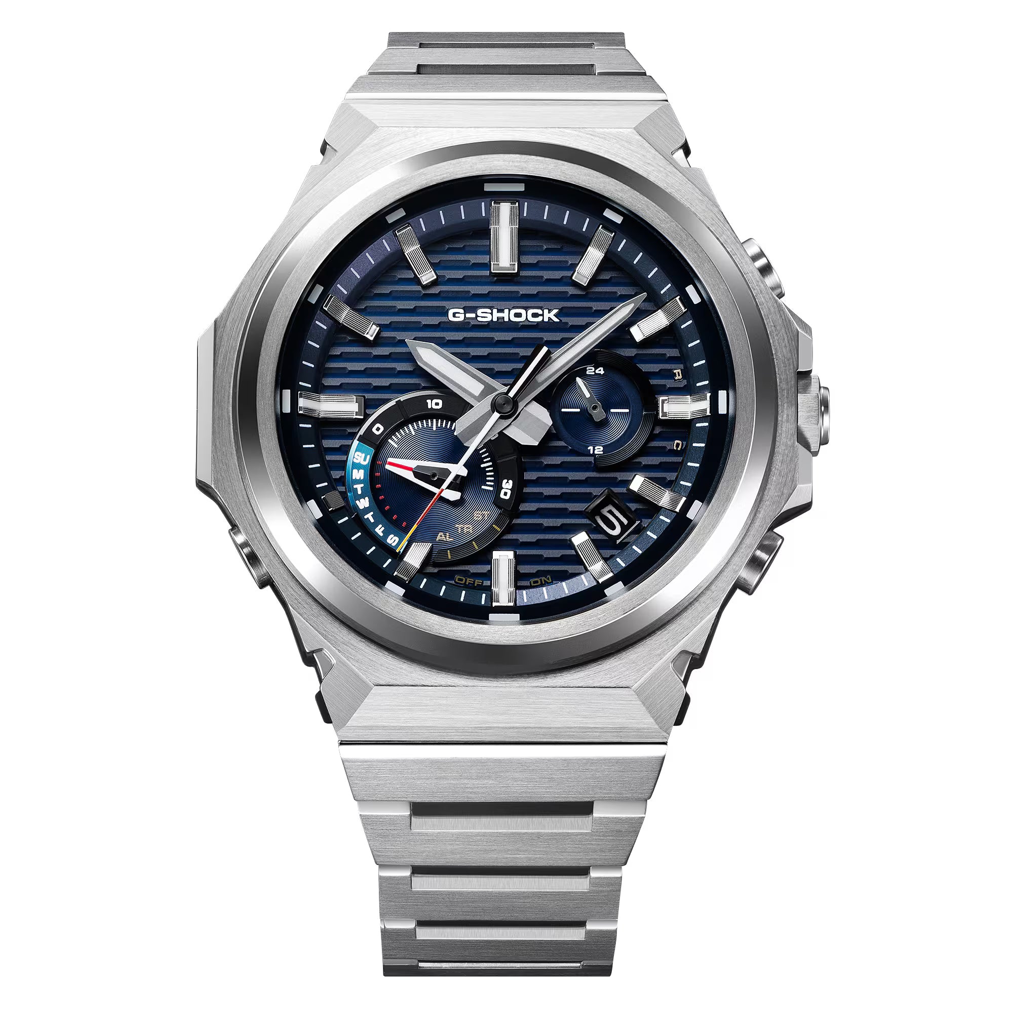 Casio G-Shock G Steel Blue Dial Bluetooth Watch GSTB1000D-2A