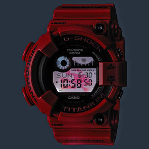 Casio G-Shock FROGMAN Digital Titanium 30th Anniversary 8200 Diver Red Watch GW8230NT-4 Limited
