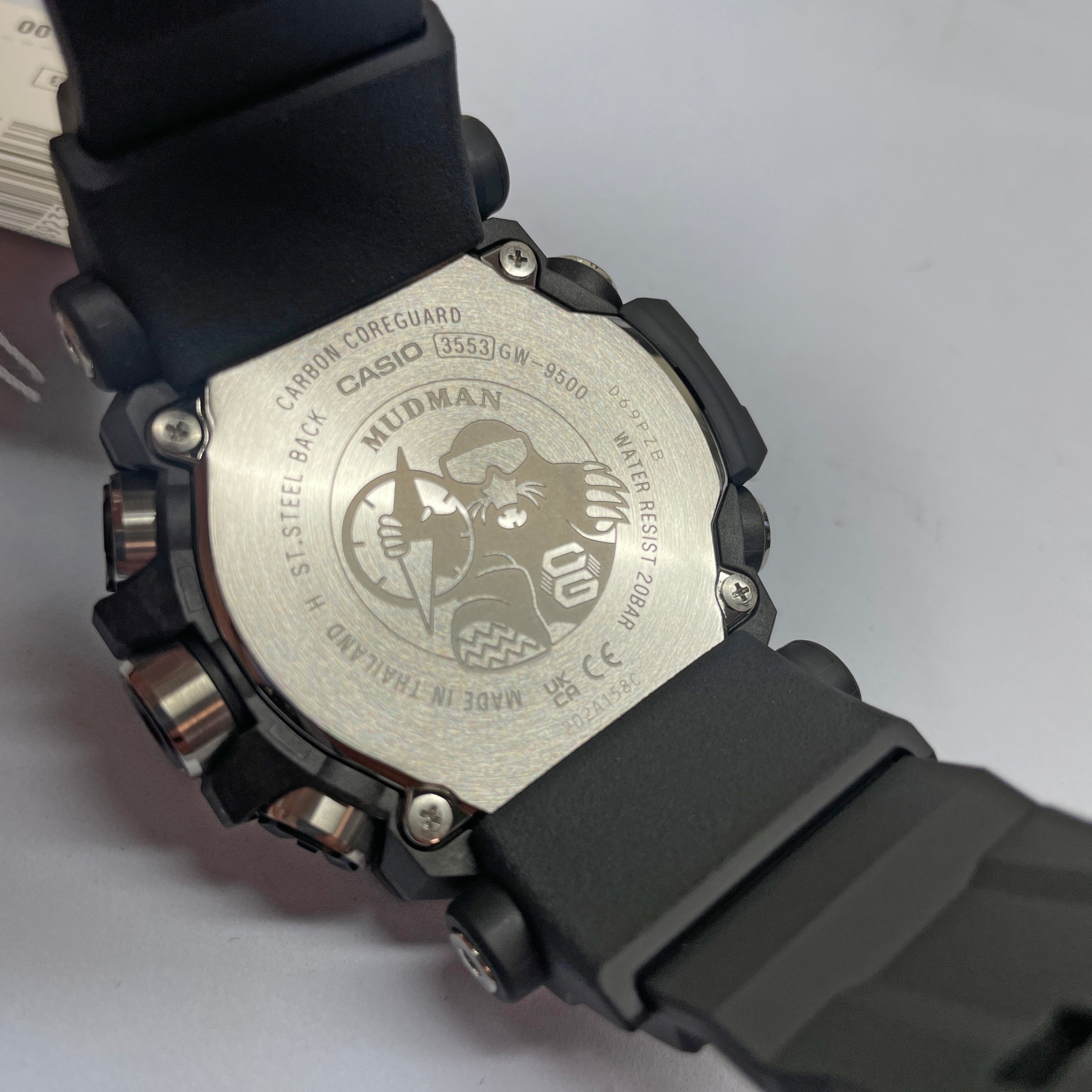 GW9500-1 | G-SHOCK Bold Black & Red Triple-Sensor Watch | CASIO